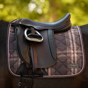 Lemiuex Heritage Check Dressage Square Saddle Pad