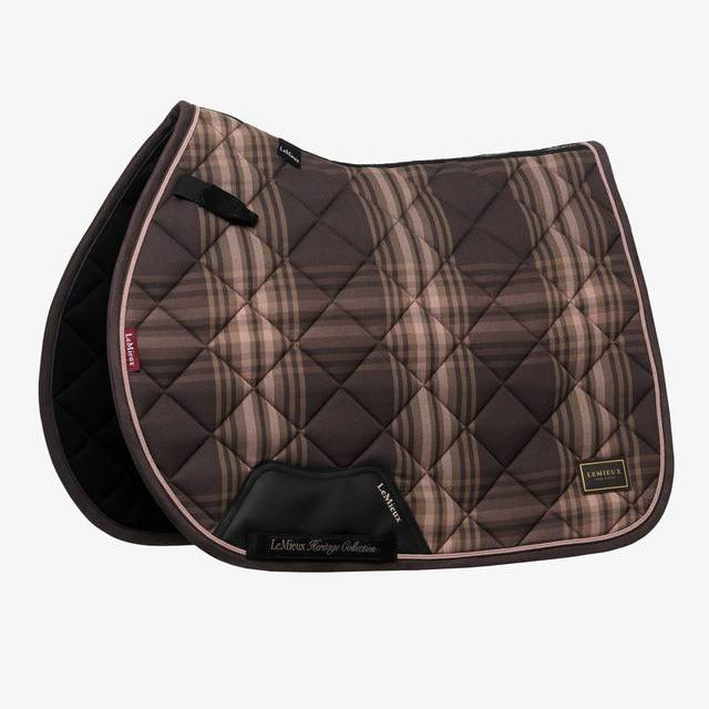 Lemiuex Heritage Check Jump Square Saddle Pad