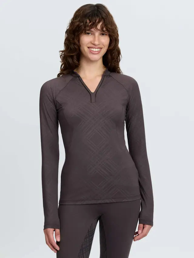 Lemiuex Heritage Check Long Sleeve Base Layer