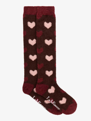 Lemiuex Heart Fluffies Socks - Bramble
