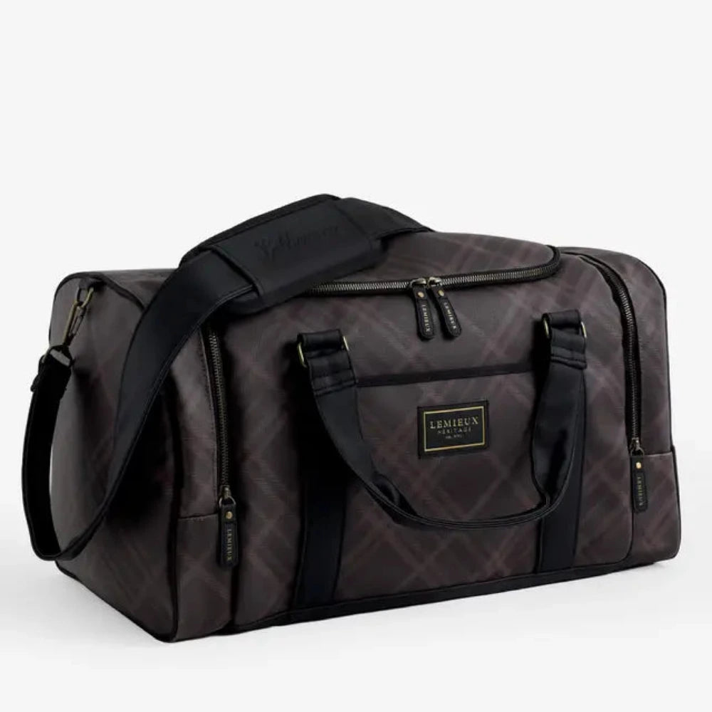 LeMieux Heritage Overnight Bag Cocoa
