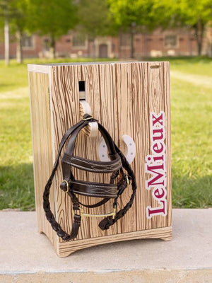 Lemieux Toy Pony Tack Locker Wooden - Wooden One Size