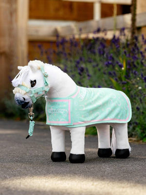 Lemiuex Harlow Toy Pony Printed Blanket - Softmint
