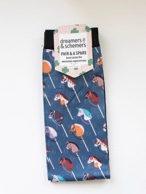 Dreamers & Schemers Boot Socks - A Pair & A Spare!!