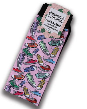 Dreamers & Schemers Boot Socks - A Pair & A Spare!!