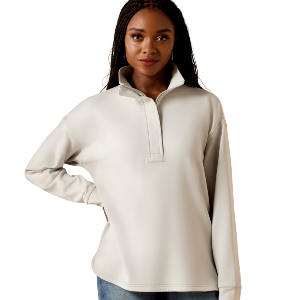 Ariat Womens Breeze Logo 1/2 Zip Sweatshirt - The Carousel Horse 