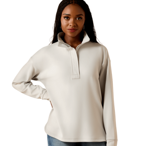 Ariat Womens Breeze Logo 1/2 Zip Sweatshirt - The Carousel Horse 