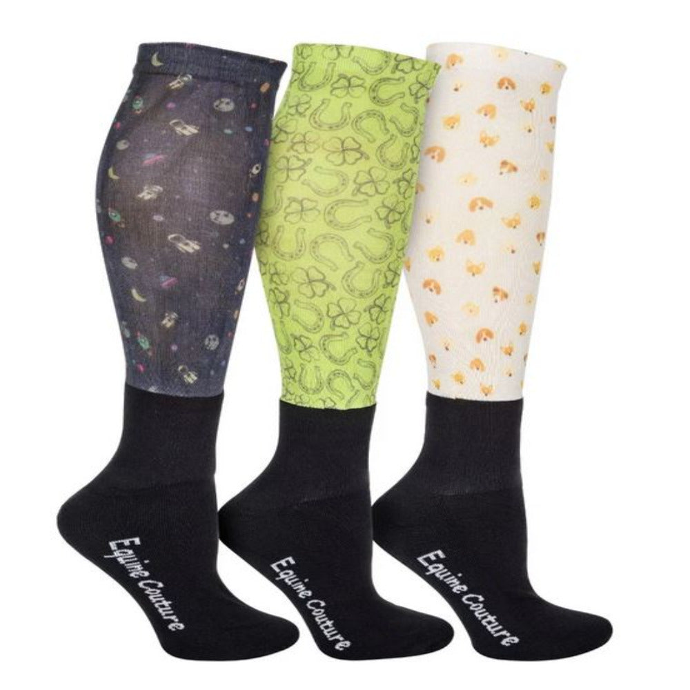 Equine Couture OTC Boots Socks-3 pack