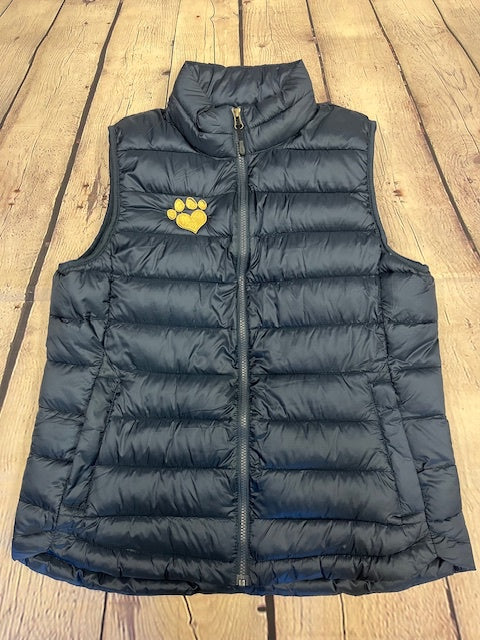 Women's Embroidered Lightweight Poly-Fill Packable Vest