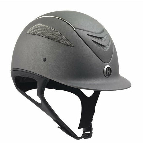 One K Defender Chrome Stripe Helmet CLOSEOUT