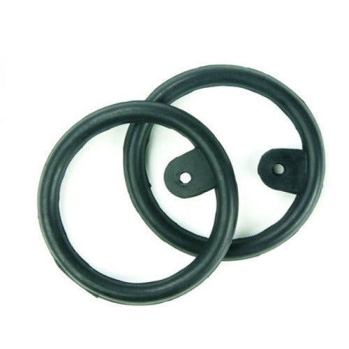 Equi Essentials Rubber Peacock Rings w/Tabs