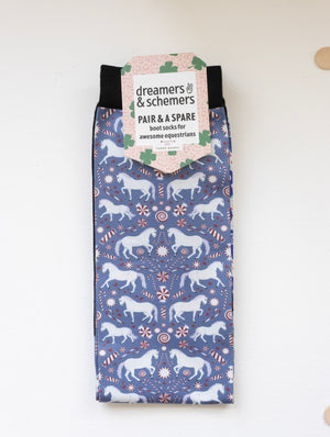 Dreamers & Schemers Limited Edition Holiday Boot Socks