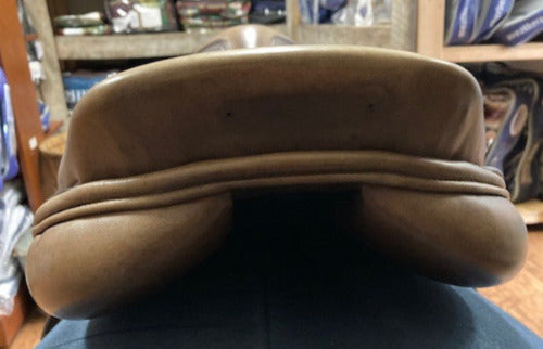 GENTLY USED- Pessoa Gen X Jump Saddle BROWN 17in XCH Adjustable Gullet
