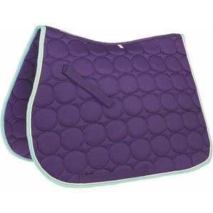 Roma Circle Quilt All Purpose Saddle Pad - CarouselHorseTack.com