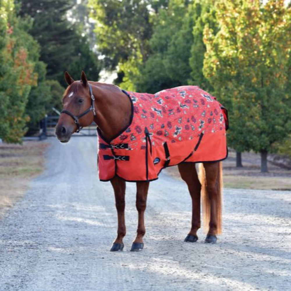 WeatherBeeta ComFiTec Essential Turnout Standard Neck 220G- PRINTS