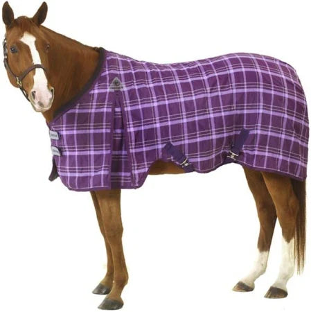 EQUIESSENT EQ EZ-Care Plaid StableSheet