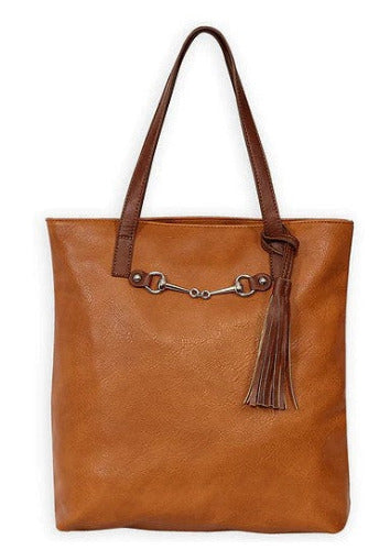 AWST Int'l Snaffle Bit Tote Bag w/ Tassel