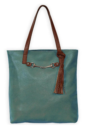 AWST Int'l Snaffle Bit Tote Bag w/ Tassel