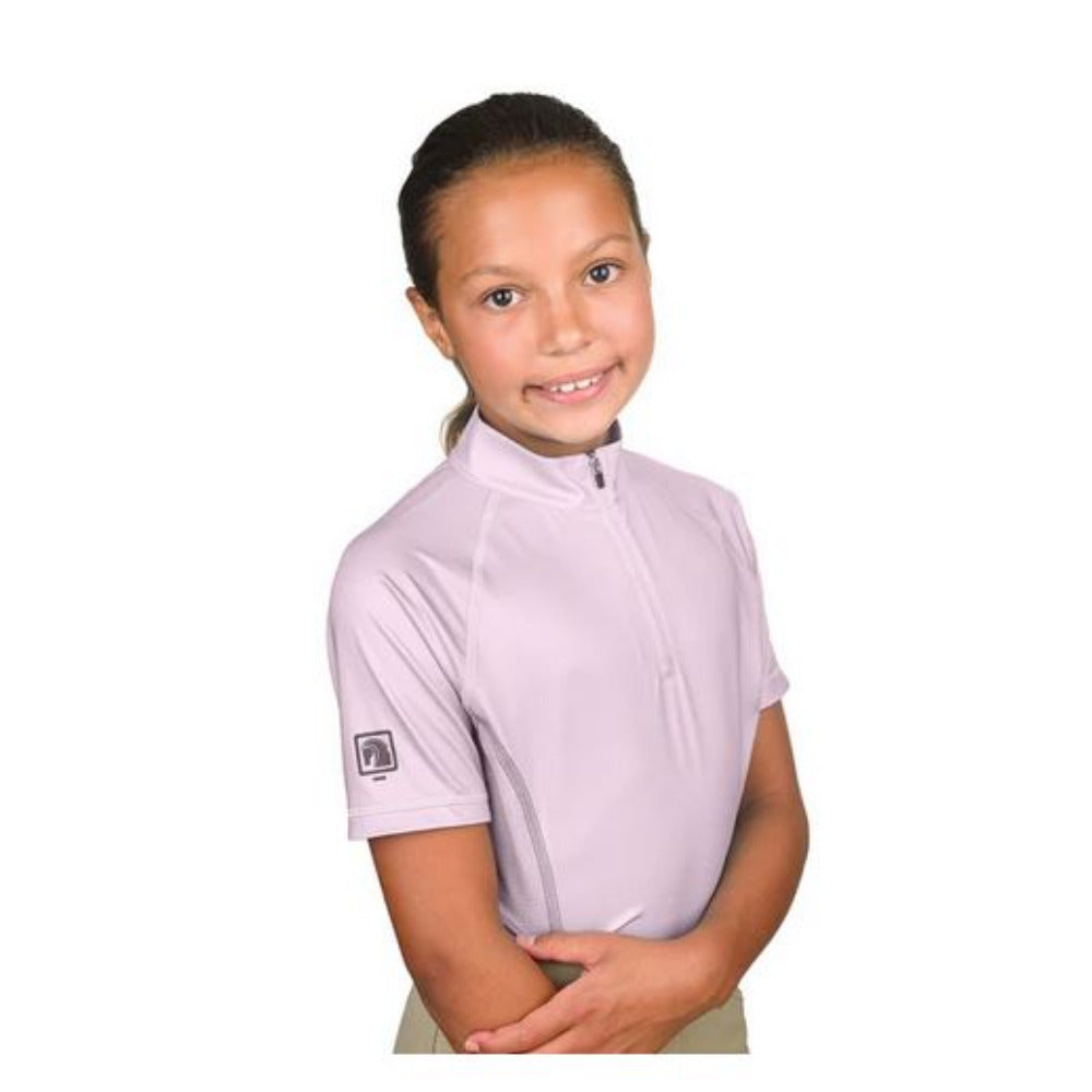 Romfh Kids Half Zip SunShirt Short Sleeve