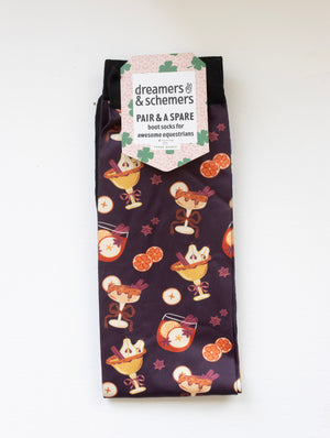 Dreamers & Schemers Boot Socks - A Pair & A Spare!!