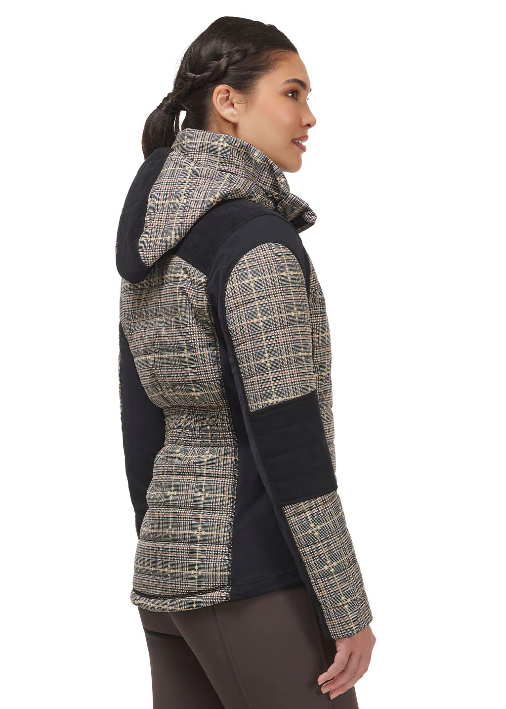 Kerrits Bits of Plaid Quilted Jacket CLOSEOUT