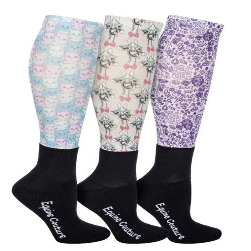 Equine Couture OTC Boots Socks-3 pack