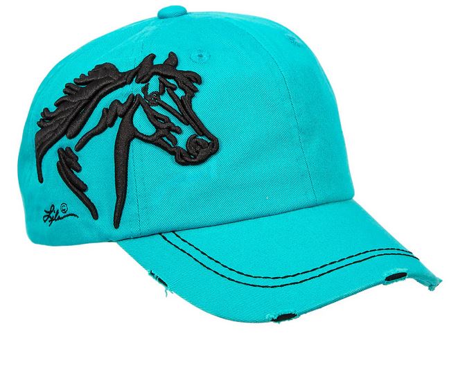 AWST Int'l Lila 3D Horse Head Cap