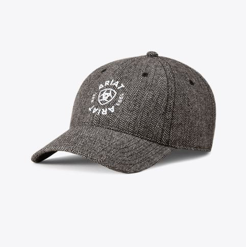 Ariat Womens Country Twill Cap-CHARCOAL