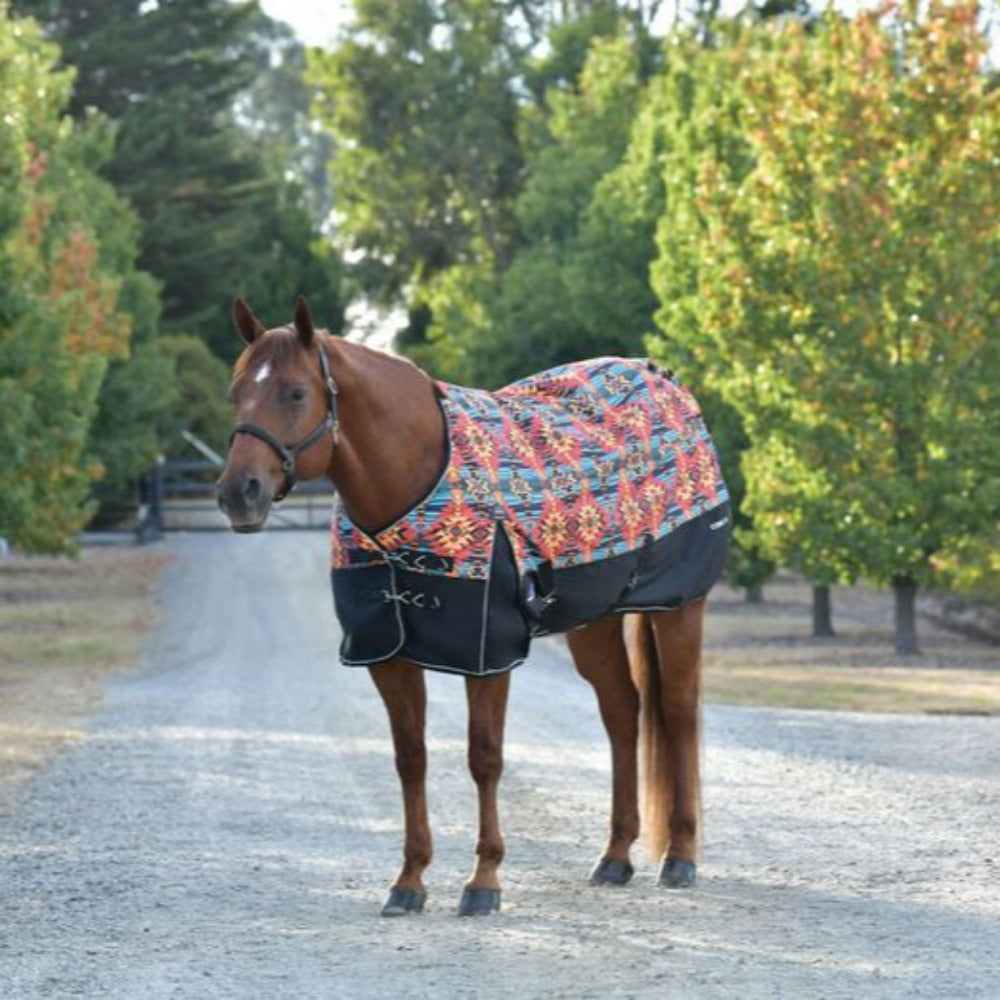 WeatherBeeta ComFiTec Essential Turnout Standard Neck 220G- PRINTS