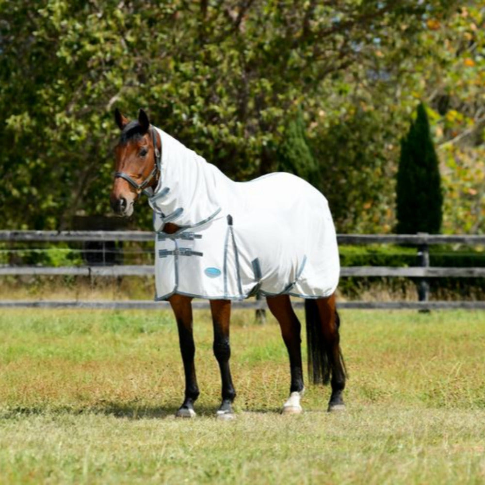 Weatherbeeta Comfitec Essentail Mesh II Combo Neck Fly Sheet- SOLID COLORS