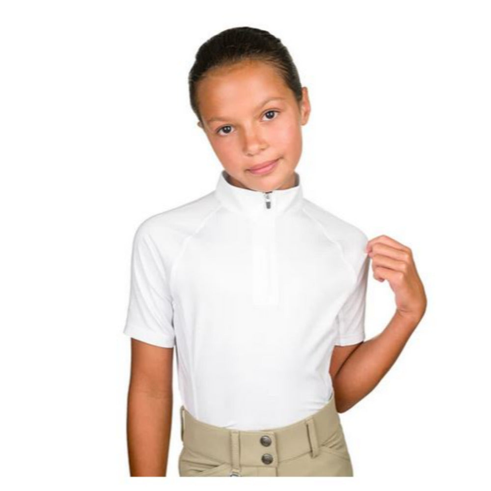 Romfh Kids Half Zip SunShirt Short Sleeve