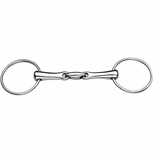 Korsteel Oval Link Loose Ring Snaffle - CarouselHorseTack.com