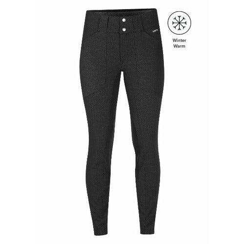 Kerrits Denim Thermal Knee Patch Breech CLOSEOUT