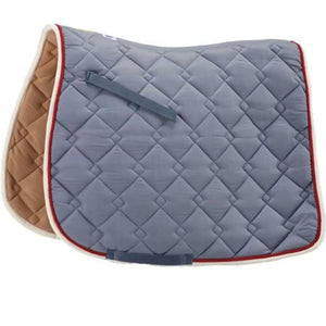 Roma Ecole Double Diamond Quilt Dressage Saddle Pad - CarouselHorseTack.com