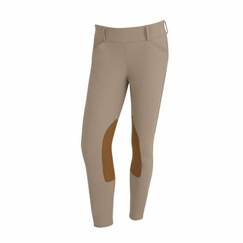 The Tailored Sportsman Ladies TS Trophy Hunter Side Zip Mid Rise Breech - CarouselHorseTack.com