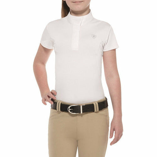 Ariat Girls Aptos Short Sleeve Show Shirt - CarouselHorseTack.com