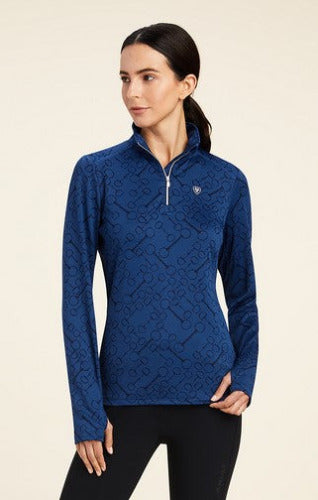 Ariat Ladies Prophecy 1/4 Zip Top CLOSEOUT