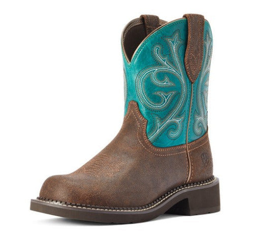 Ariat Ladies Fatbaby Heritage Worn Hickory Boot