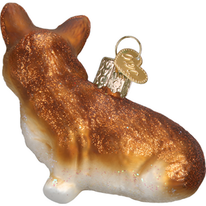 Pembroke Welsh Corgi Glass Ornament - CarouselHorseTack.com