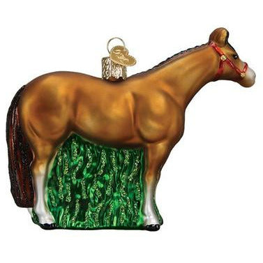 Old World Christmas Quarter Horse Ornament
