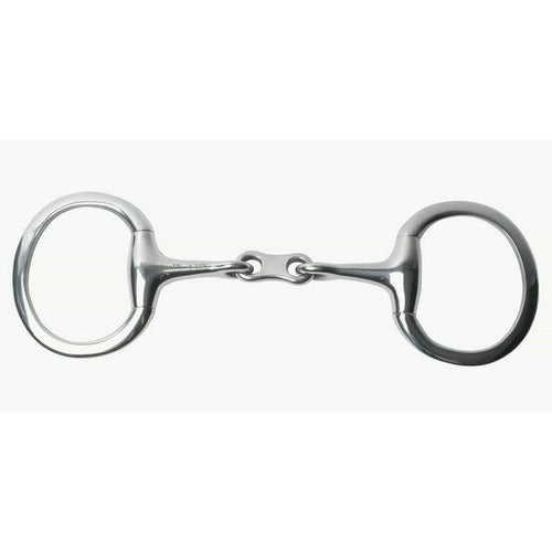 Korsteel Stainless Steel French Link Eggbutt Snaffle Bit