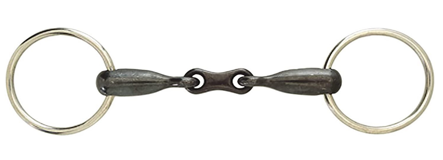 Korsteel Sweet Iron French Link Loose Ring Snaffle Bit