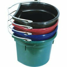DuraFlex Flatback Bucket 20qt - CarouselHorseTack.com