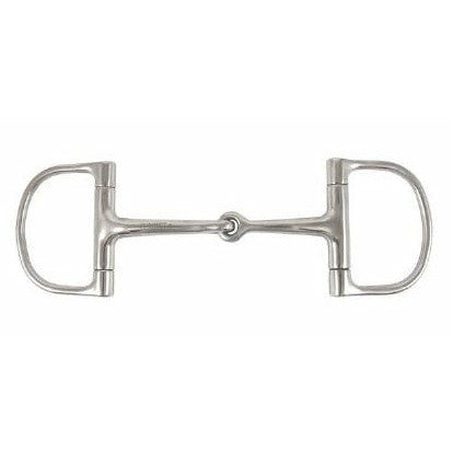 Korsteel Dee Ring Snaffle Bit Stainless Steel