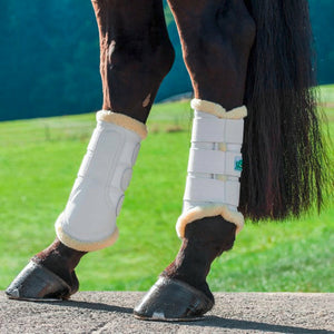 USG Dressage Boots with Fur Trim CLOSEOUT