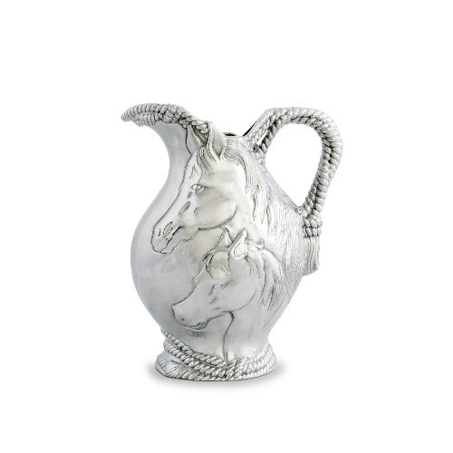 Arthur Court Horse and Rope Pitcher