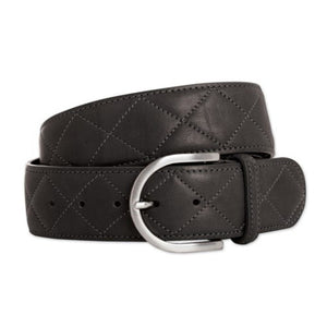 Tailored Sportsman Quilted Leather C Belt