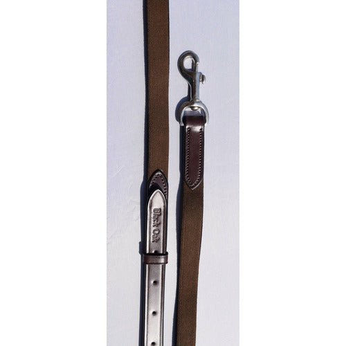 Black Oak by KL Select Elastic Side Reins