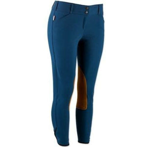 The Tailored Sportsman Ladies Vintage Contrast Patch Front Zip Low Rise Breech