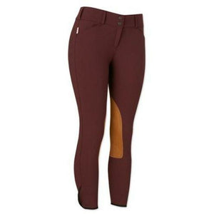 The Tailored Sportsman Ladies Vintage Contrast Patch Front Zip Low Rise Breech SALE